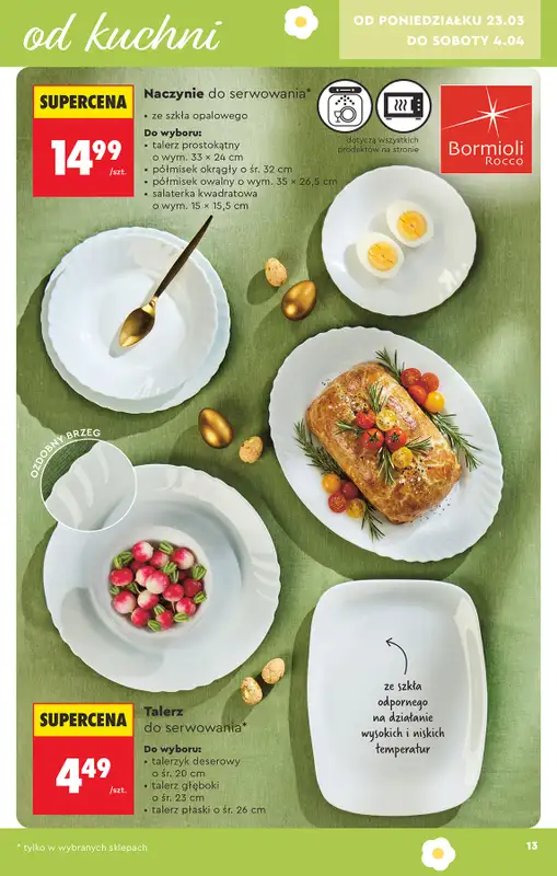 Biedronka - gazetka promocyjna Hity i inspiracje, od 21.03 od soboty 21.03 do środy 08.04 - strona 13