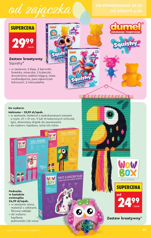 Biedronka - gazetka promocyjna Hity i inspiracje, od 21.03 od soboty 21.03 do środy 08.04 - strona 25