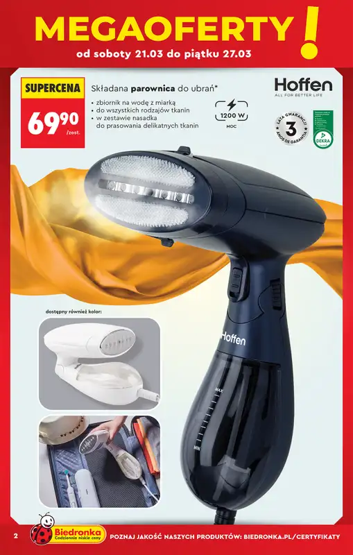 Biedronka - gazetka promocyjna Hity i inspiracje, od 21.03   - strona 2