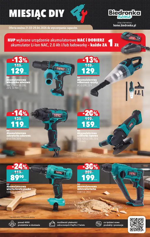 Biedronka - gazetka promocyjna Hity i inspiracje, od 21.03 od soboty 21.03 do środy 08.04 - strona 43