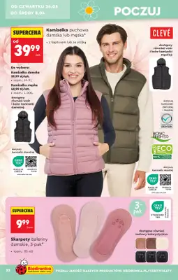Biedronka - gazetka promocyjna Hity i inspiracje, od 21.03 od soboty 21.03 do środy 08.04 - strona 32