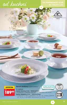 Biedronka - gazetka promocyjna Hity i inspiracje, od 21.03 od soboty 21.03 do środy 08.04 - strona 15