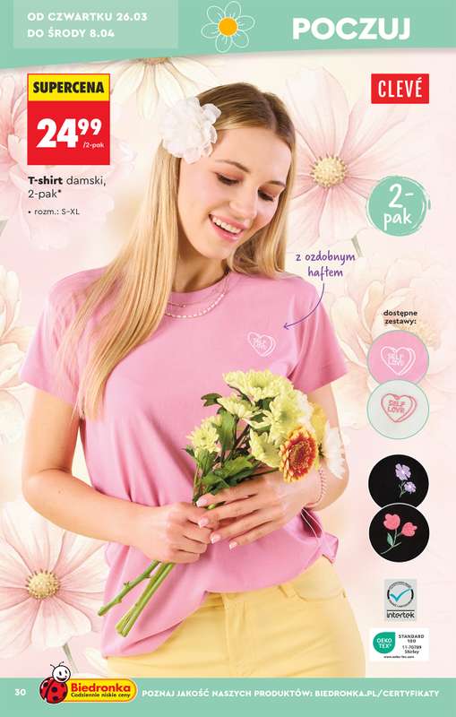 Biedronka - gazetka promocyjna Hity i inspiracje, od 21.03 od soboty 21.03 do środy 08.04 - strona 30