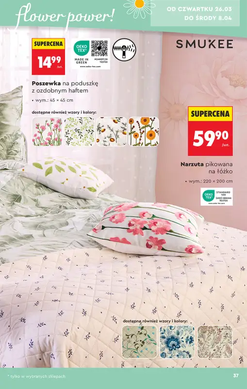 Biedronka - gazetka promocyjna Hity i inspiracje, od 21.03 od soboty 21.03 do środy 08.04 - strona 37