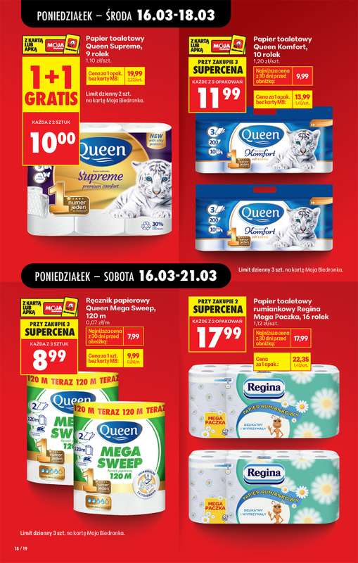 Biedronka - gazetka promocyjna Od poniedziałku, Z ladą tradycyjną od poniedziałku 16.03 do soboty 21.03 - strona 24