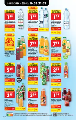 Biedronka - gazetka promocyjna Od poniedziałku, Z ladą tradycyjną od poniedziałku 16.03 do soboty 21.03 - strona 72