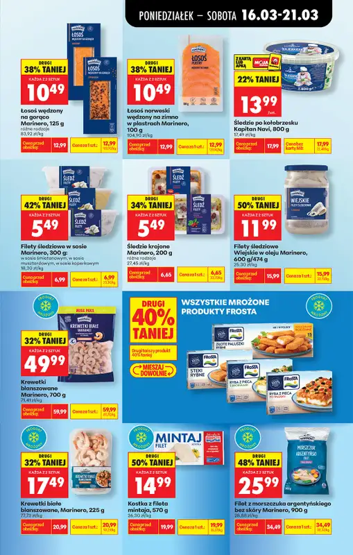 Biedronka - gazetka promocyjna Od poniedziałku, Z ladą tradycyjną od poniedziałku 16.03 do soboty 21.03 - strona 51