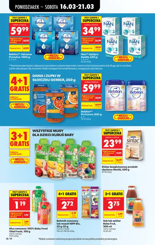 Biedronka - gazetka promocyjna Od poniedziałku, Z ladą tradycyjną od poniedziałku 16.03 do soboty 21.03 - strona 82