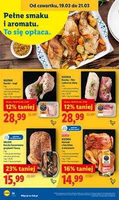 Lidl - gazetka promocyjna Oferta od czwartku od czwartku 19.03 do soboty 21.03 - strona 28