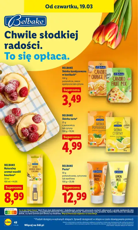 Lidl - gazetka promocyjna Oferta od czwartku od czwartku 19.03 do soboty 21.03 - strona 48