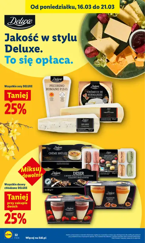Lidl - gazetka promocyjna Oferta od czwartku od czwartku 19.03 do soboty 21.03 - strona 32