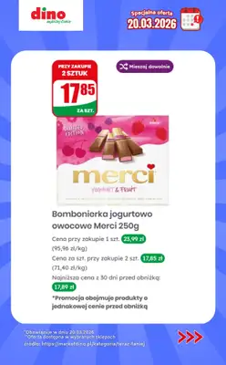 Dino - gazetka promocyjna Specjalna oferta na 20.03.2026 - promocje spoza gazetki od piątku 20.03 do piątku 20.03 - strona 11