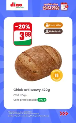 Dino - gazetka promocyjna Specjalna oferta na 20.03.2026 - promocje spoza gazetki od piątku 20.03 do piątku 20.03 - strona 5