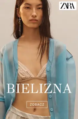 Zara - gazetka promocyjna Bielizna damska od piątku 20.03 