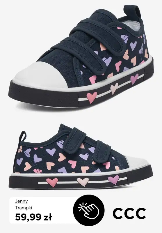 CCC - gazetka promocyjna TRAMPKI dziewczęce od 49,99 zł od soboty 21.03  - strona 5