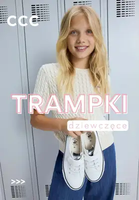 CCC - gazetka promocyjna TRAMPKI dziewczęce od 49,99 zł od soboty 21.03 