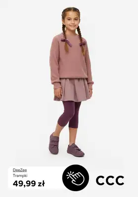 CCC - gazetka promocyjna TRAMPKI dziewczęce od 49,99 zł od soboty 21.03  - strona 4