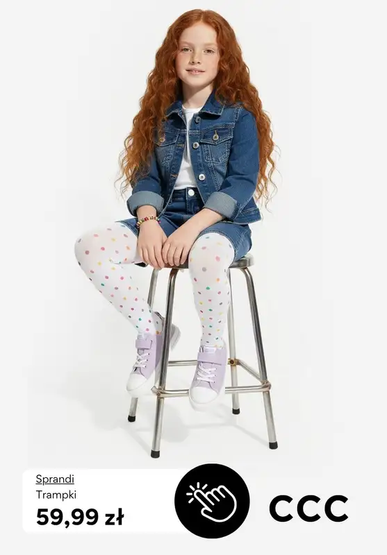 CCC - gazetka promocyjna TRAMPKI dziewczęce od 49,99 zł od soboty 21.03  - strona 8