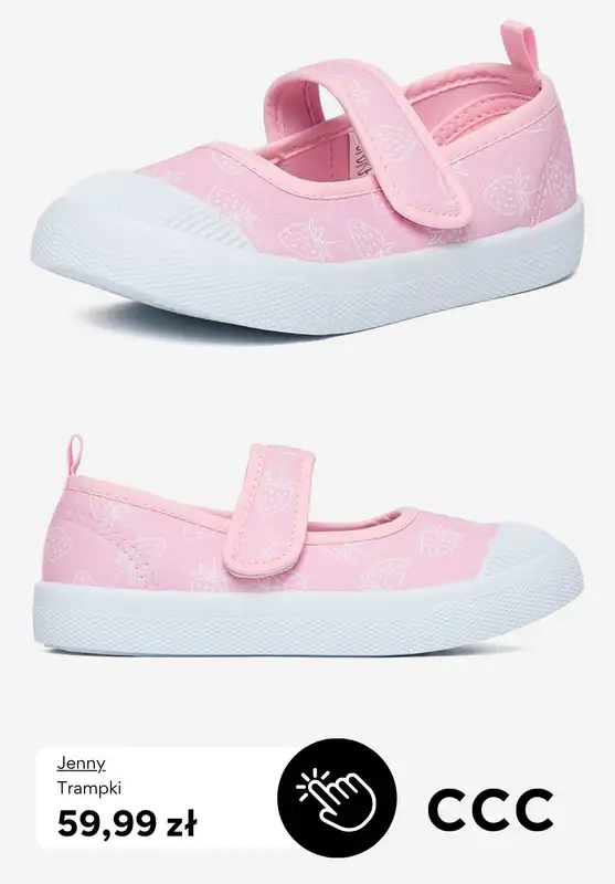 CCC - gazetka promocyjna TRAMPKI dziewczęce od 49,99 zł od soboty 21.03  - strona 6