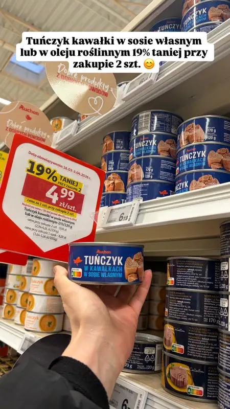 Auchan - gazetka promocyjna Zakupowe inspiracje w Auchan od piątku 20.03 do środy 25.03 - strona 11