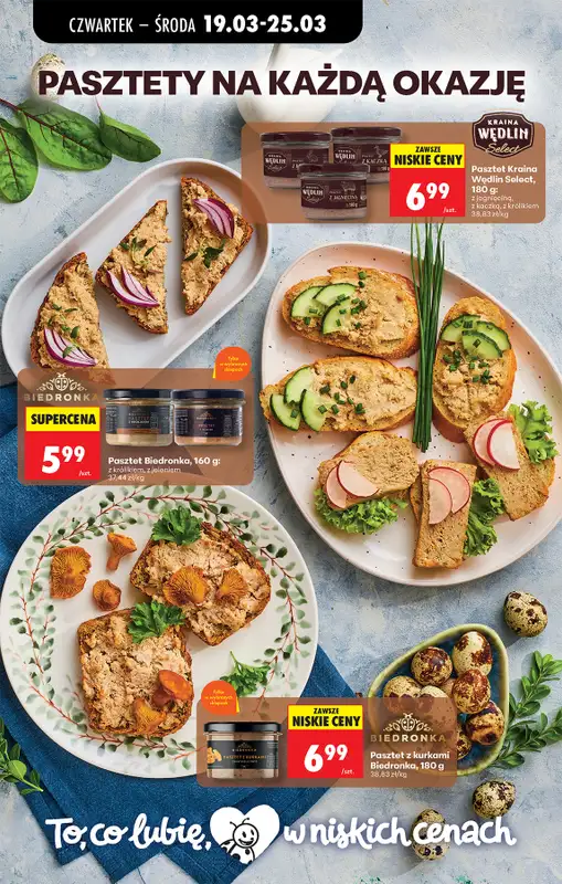 Biedronka - gazetka promocyjna Od czwartku, Z ladą tradycyjną od czwartku 19.03 do środy 25.03 - strona 83