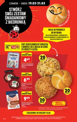 Biedronka - gazetka promocyjna Od czwartku, Z ladą tradycyjną od czwartku 19.03 do środy 25.03 - strona 42