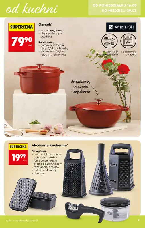 Biedronka - gazetka promocyjna Hity i inspiracje, od 14.03 od soboty 14.03 do środy 01.04 - strona 11