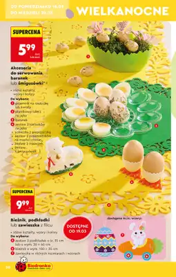 Biedronka - gazetka promocyjna Hity i inspiracje, od 14.03 od soboty 14.03 do środy 01.04 - strona 22
