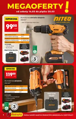 Biedronka - gazetka promocyjna Hity i inspiracje, od 14.03 od soboty 14.03 do środy 01.04 - strona 4