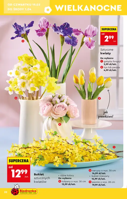 Biedronka - gazetka promocyjna Hity i inspiracje, od 14.03 od soboty 14.03 do środy 01.04 - strona 34