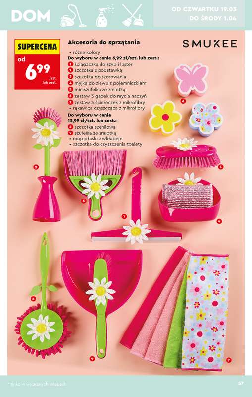 Biedronka - gazetka promocyjna Hity i inspiracje, od 14.03 od soboty 14.03 do środy 01.04 - strona 59