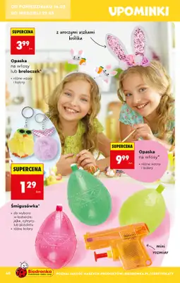 Biedronka - gazetka promocyjna Hity i inspiracje, od 14.03 od soboty 14.03 do środy 01.04 - strona 42