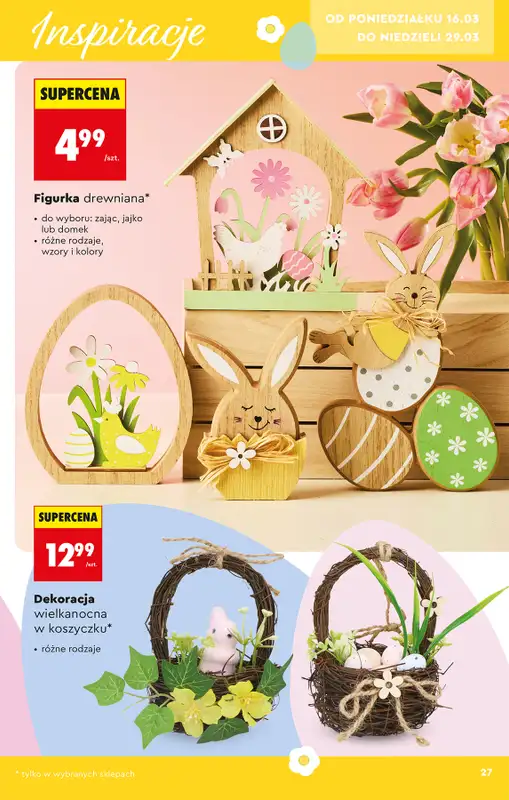 Biedronka - gazetka promocyjna Hity i inspiracje, od 14.03 od soboty 14.03 do środy 01.04 - strona 29