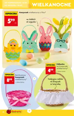 Biedronka - gazetka promocyjna Hity i inspiracje, od 14.03 od soboty 14.03 do środy 01.04 - strona 36