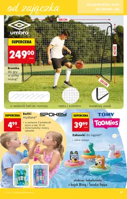 Biedronka - gazetka promocyjna Hity i inspiracje, od 14.03 od soboty 14.03 do środy 01.04 - strona 49