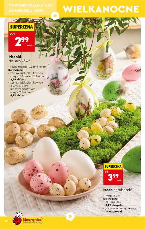 Biedronka - gazetka promocyjna Hity i inspiracje, od 14.03 od soboty 14.03 do środy 01.04 - strona 30