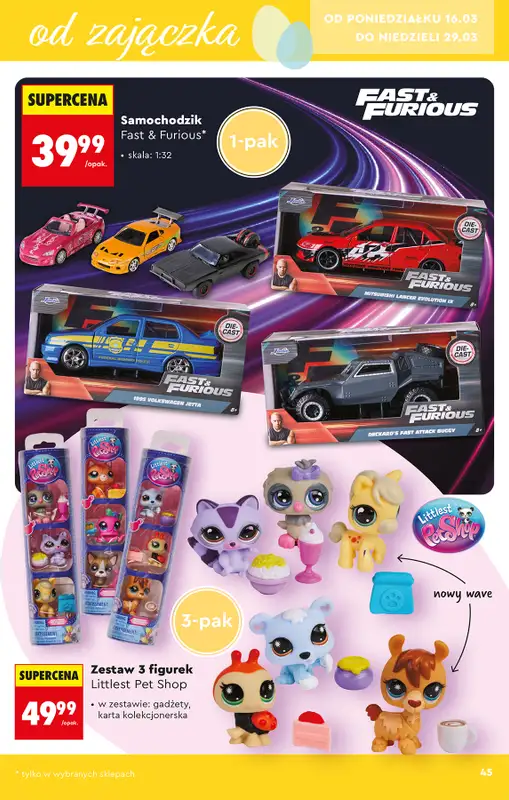 Biedronka - gazetka promocyjna Hity i inspiracje, od 14.03 od soboty 14.03 do środy 01.04 - strona 47