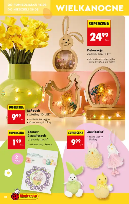 Biedronka - gazetka promocyjna Hity i inspiracje, od 14.03 od soboty 14.03 do środy 01.04 - strona 28