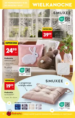 Biedronka - gazetka promocyjna Hity i inspiracje, od 14.03 od soboty 14.03 do środy 01.04 - strona 40