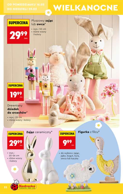 Biedronka - gazetka promocyjna Hity i inspiracje, od 14.03 od soboty 14.03 do środy 01.04 - strona 24