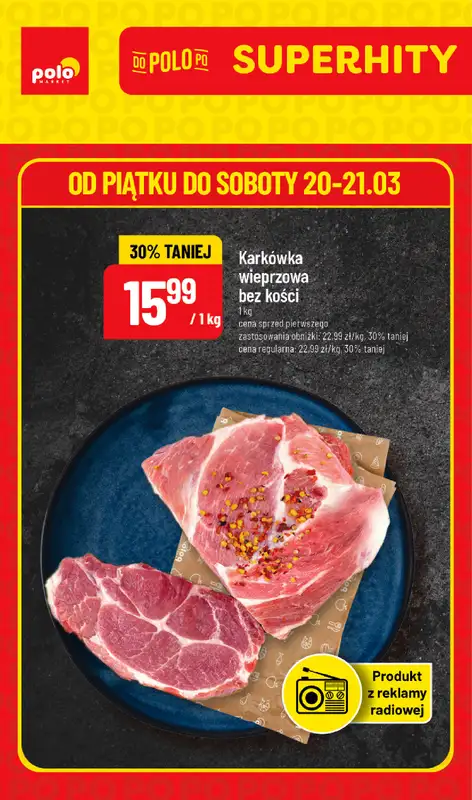 POLOmarket - gazetka promocyjna Super hity na weekend  