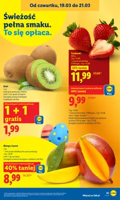 Lidl - gazetka promocyjna Oferta od czwartku od czwartku 19.03 do soboty 21.03 - strona 23