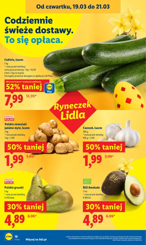 Lidl - gazetka promocyjna Oferta od czwartku od czwartku 19.03 do soboty 21.03 - strona 20