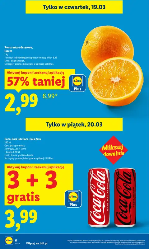 Lidl - gazetka promocyjna Oferta od czwartku od czwartku 19.03 do soboty 21.03 - strona 6