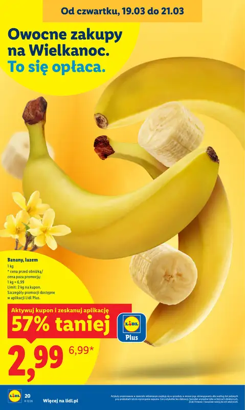Lidl - gazetka promocyjna Oferta od czwartku od czwartku 19.03 do soboty 21.03 - strona 22