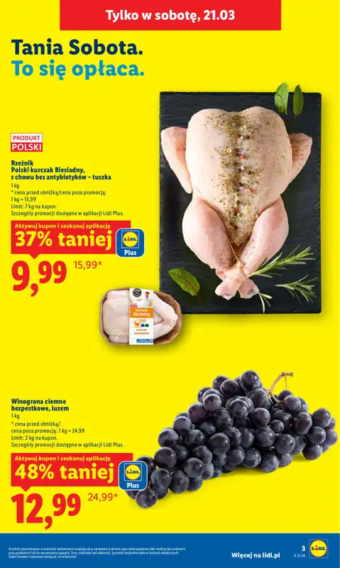 Lidl - gazetka promocyjna Oferta od czwartku od czwartku 19.03 do soboty 21.03 - strona 3