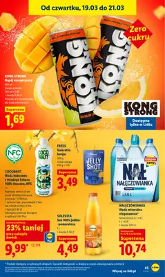 Lidl - gazetka promocyjna Oferta od czwartku od czwartku 19.03 do soboty 21.03 - strona 45