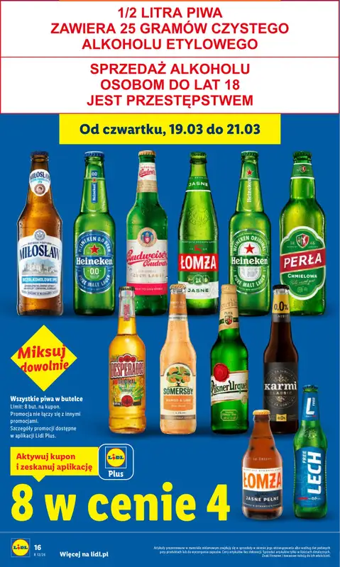 Lidl - gazetka promocyjna Oferta od czwartku od czwartku 19.03 do soboty 21.03 - strona 16