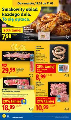 Lidl - gazetka promocyjna Oferta od czwartku od czwartku 19.03 do soboty 21.03 - strona 28