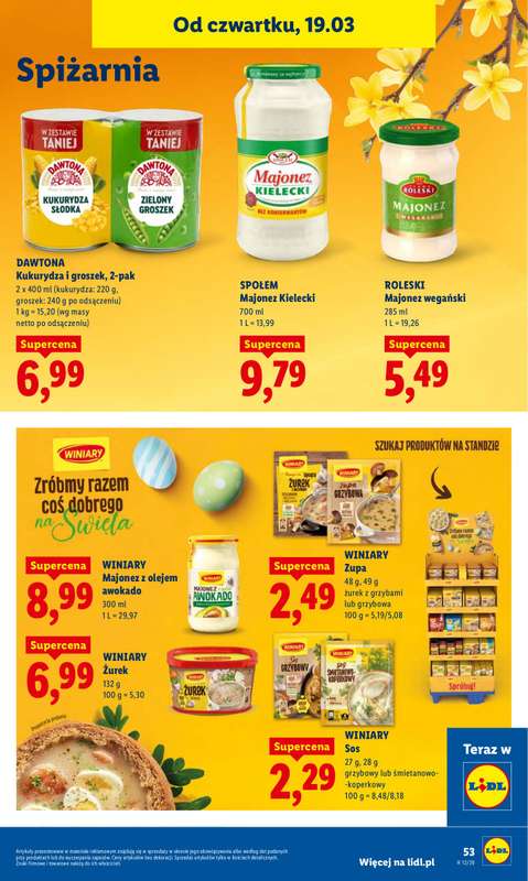Lidl - gazetka promocyjna Oferta od czwartku od czwartku 19.03 do soboty 21.03 - strona 55